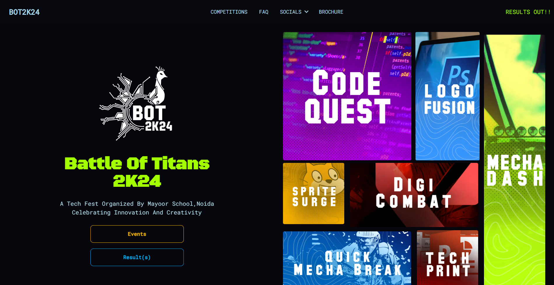 BOT2K24 Website